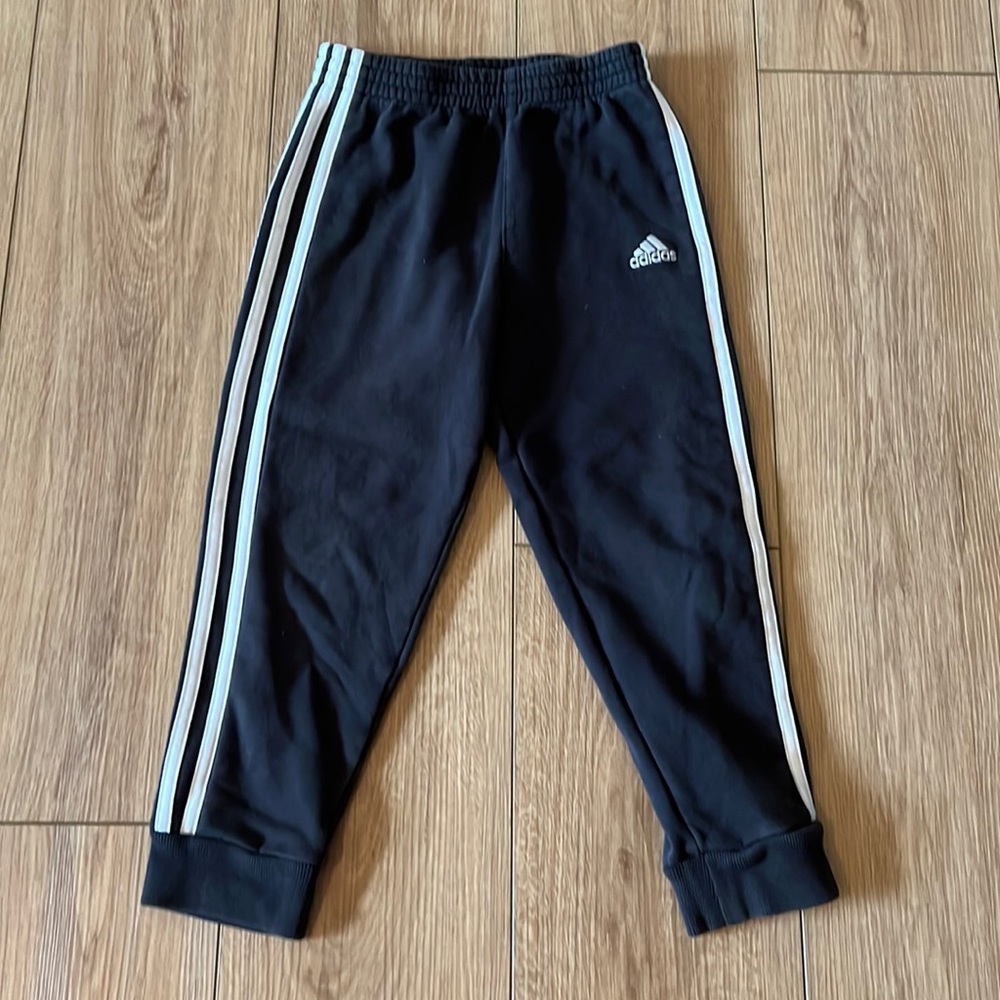 Boys size six Adidas sweat pants